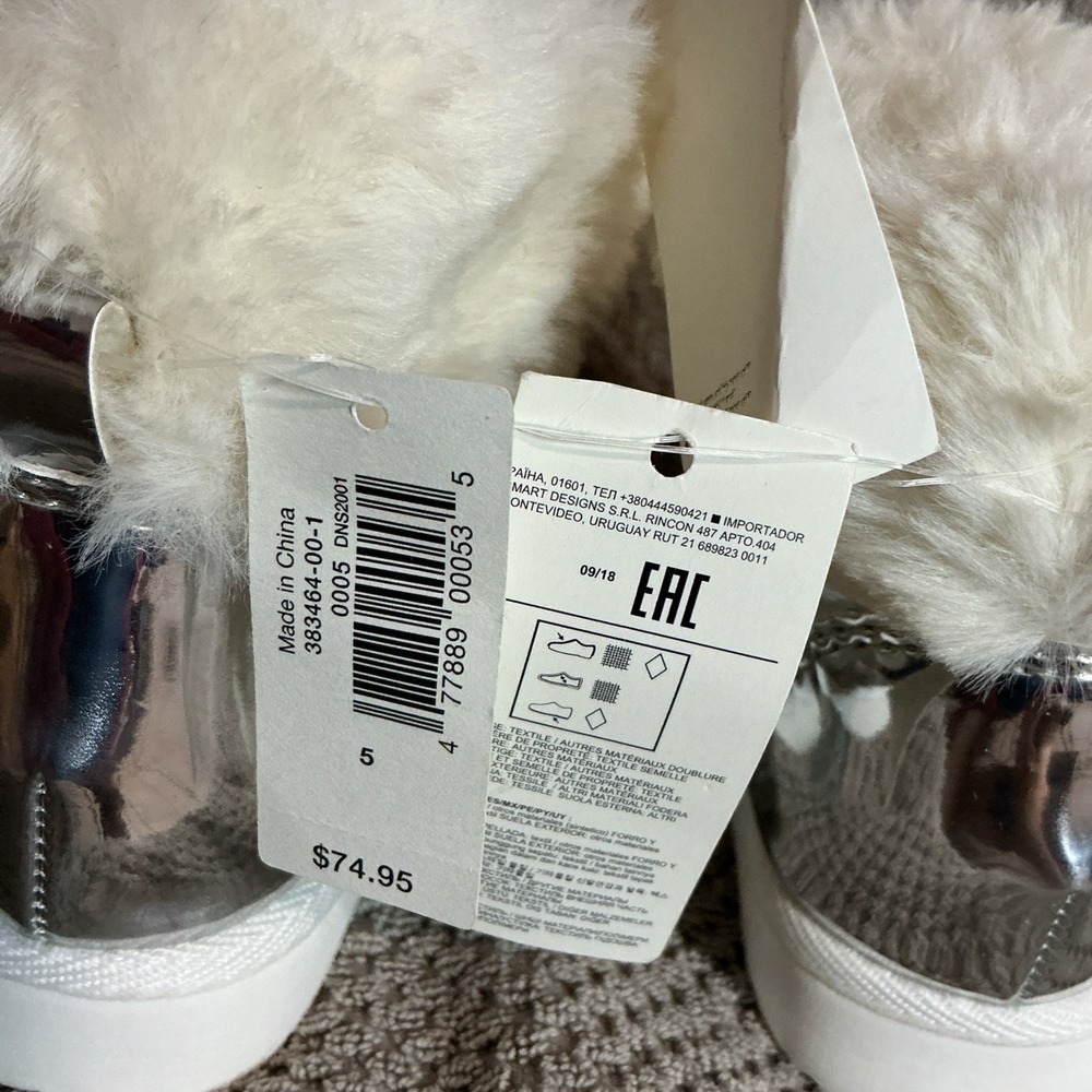 BabyGAP Cozy Critter Snow Boots Toddler Girl Size 5 NWT - Picture 8 of 10